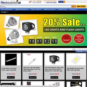20%OFF LED Lights, Bulbs, Torches Deals and Coupons