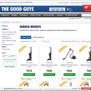 30%OFF Dyson Vacuum Cleaners Deals and Coupons