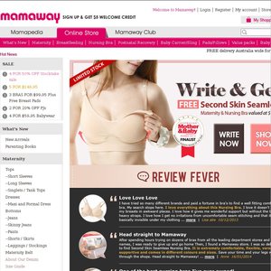 FREE Mamaway Nursing Bra Deals and Coupons
