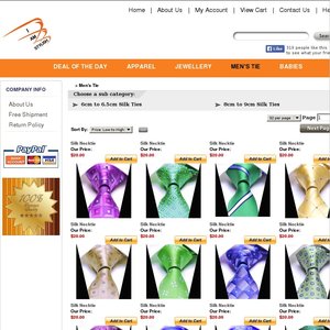50%OFF Silk Ties bargain Deals and Coupons