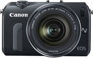 50%OFF Canon EOS-M Mirrorless Digital Camera Deals and Coupons