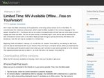 FREE YouVersion NIV 2010 Bible Offline Deals and Coupons
