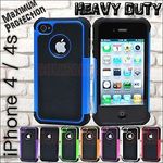 50%OFF Tough Heavy Duty Case for Apple iPhone 4/4S  Deals and Coupons
