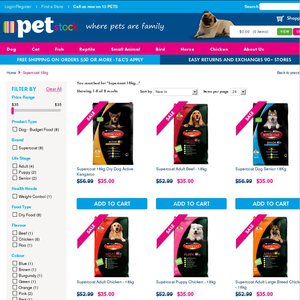 50%OFF Petstock Supercoat 18kg (varieties) Deals and Coupons