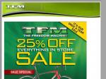 25%OFF freedom machine products Deals and Coupons