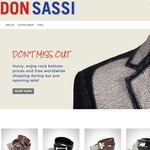 50%OFF Don Sassi Fine Nappa Leather Suit Belts Deals and Coupons
