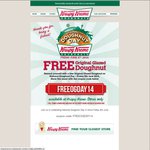 FREE Krispy Kreme Original Glazed Doughnut Deals and Coupons