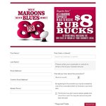 50%OFF 8$ worth Voucher of Local Pub from 8 for 8 Deals and Coupons