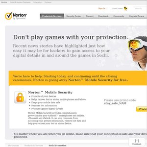 FREE Norton™ Mobile Security Deals and Coupons