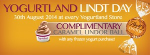 50%OFF Any purchase from all stores of Yogurtland Deals and Coupons