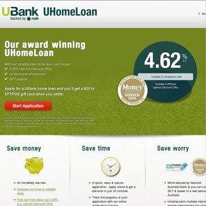 50%OFF UBank Home Loan Deals and Coupons