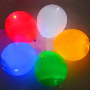 50%OFF 5PCS Colourful Balloon Light Deals and Coupons