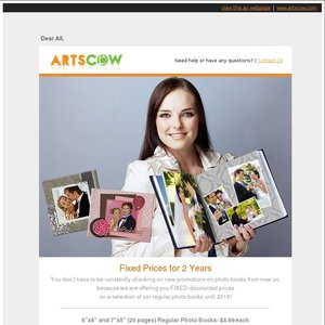 50%OFF ArtsCow photo book Deals and Coupons