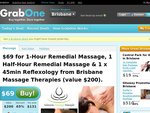 50%OFF 1-Hour Remedial Massage, 1 Half-Hour Remedial Massage & 1 x 45min Reflexology Deals and Coupons