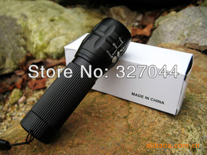 50%OFF Zoomable CREE XM-L T6 2000Lumens Led Torch Light Deals and Coupons