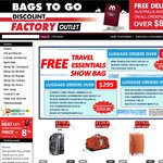 FREE Free Travel Show Bags Deals and Coupons