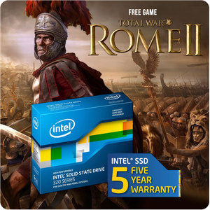 50%OFF Intel 120GB SSD + Total War Rome II Game Deals and Coupons