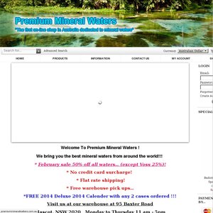 50%OFF Premium Mineral Waters Deals and Coupons