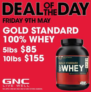 10%OFF Optimum Nutrition Gold Standard Deals and Coupons