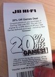 20%OFF game coupon Deals and Coupons