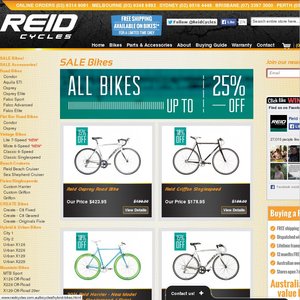 75%OFF reid Cycle bikes and accessories Deals and Coupons