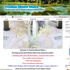 30%OFF Premium Mineral Waters Orders Deals and Coupons