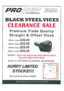 50%OFF 200mm HD Steel Vice Deals and Coupons