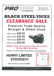50%OFF 200mm HD Steel Vice Deals and Coupons