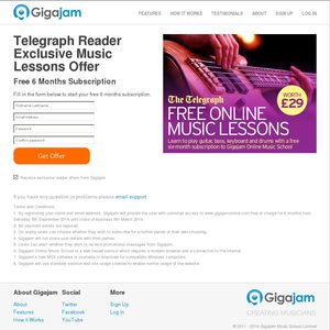50%OFF Telegraph Reader Exclusive Music Lesson Deals and Coupons