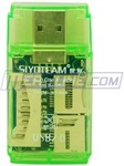 50%OFF Crystal USB 2.0 Multi in One Card Reader Deals and Coupons