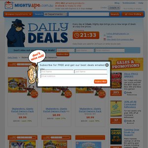 50%OFF Giants Portal Owners Starter Pack from Mighty Ape Deals and Coupons