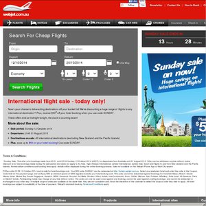 50%OFF International Flight and Hotels with WebJet Deals and Coupons