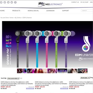 40%OFF MEElectronics EDM Universe Earphones w/ Remote & Volume Control Deals and Coupons