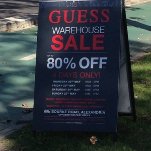 80%OFF Guess Handbags, Shoes, Clothing and Luggage Deals and Coupons