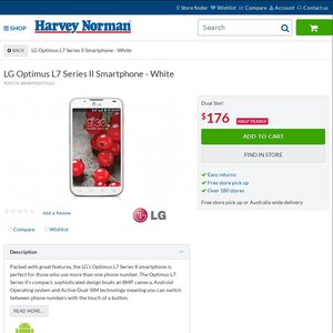 50%OFF LG Optimus L7-II Dual Sim, 3G, 4.3