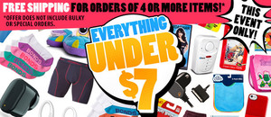 50%OFF Everything under $7 Sale Deals and Coupons