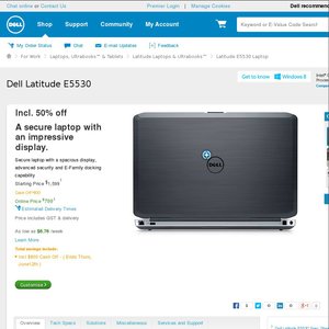 5%OFF Dell Latitude E5530 - i5 Deals and Coupons