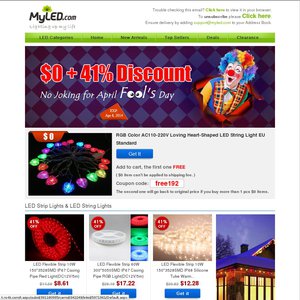 50%OFF 4 meter Loving Heart-Shaped LED String Light Deals and Coupons