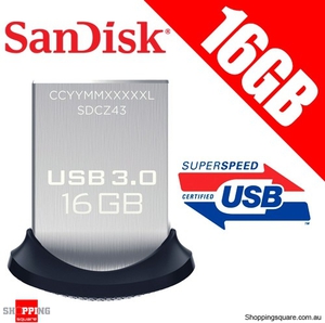 50%OFF SanDisk 16GB Ultra Fit USB 3.0 Flash Drive Deals and Coupons