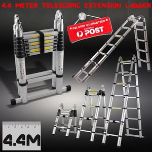 50%OFF  Double Multi Purpose Telescopic Aluminium Extension Ladder Step Deals and Coupons
