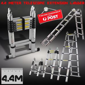 50%OFF Double Multi Purpose Telescopic Aluminium Extension Ladder Step Deals and Coupons