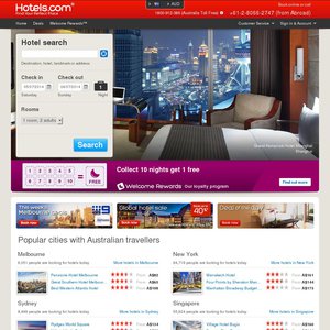 10%OFF Hotel Bookings Deals and Coupons