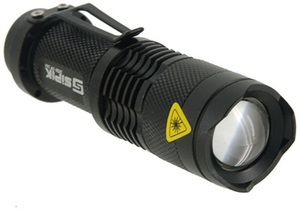 50%OFF Sipik SK68 LED Flashlight Deals and Coupons