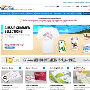 50%OFF Vistaprint products Deals and Coupons