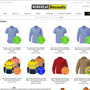 50%OFF Cotton Chambray Shirts Deals and Coupons