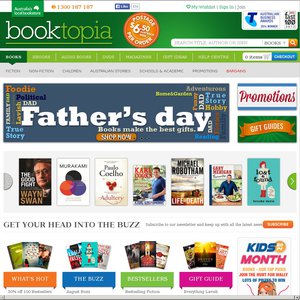 50%OFF Booktopia 10% off coupon Deals and Coupons
