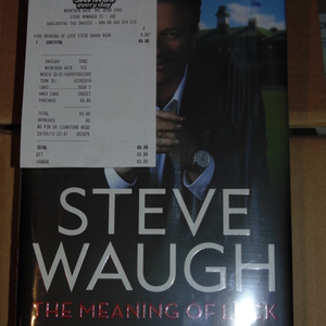 50%OFF Steve Waugh Book: The Meaning of Luck  Deals and Coupons