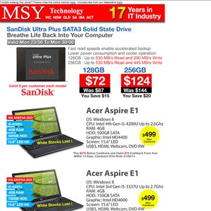 50%OFF SanDisk Ultra Plus 128GB, 256GB SSD Deals and Coupons