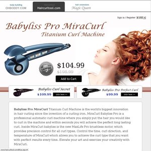 60%OFF Babyliss Pro Mira Curl Deals and Coupons
