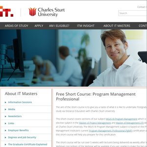 FREE Charles Sturt Univeristy Program Management course by Phillip Hosking Deals and Coupons